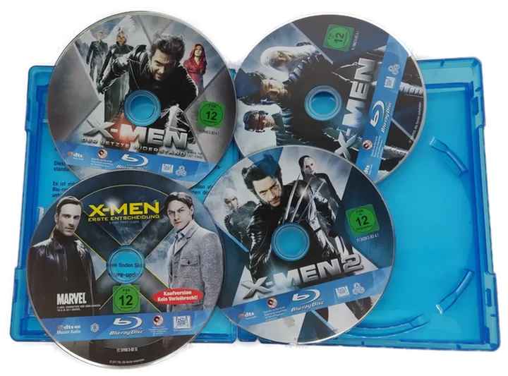 Blu-ray 4 Disc's X-Men Collection - Bild 4