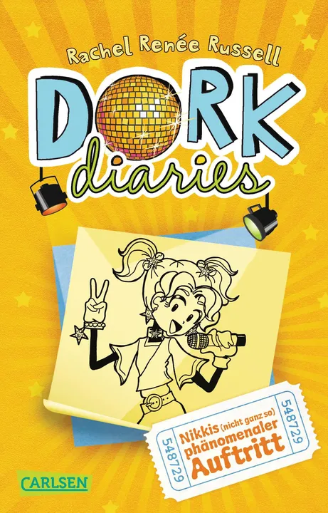 Dork Diaries 3: Nikkis (nicht ganz so) phänomenaler Auftritt - Rachel Renée Russell - Bild 1