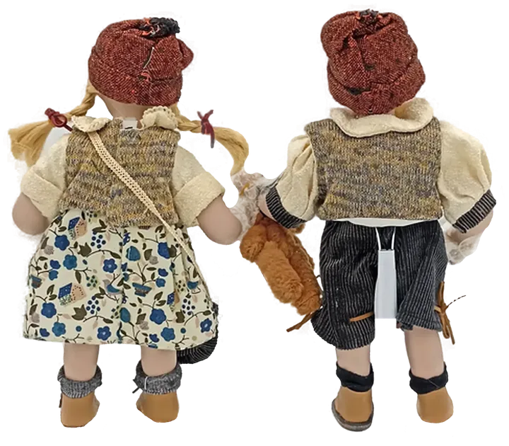 Porzellanpuppen Pärchen - Bild 2