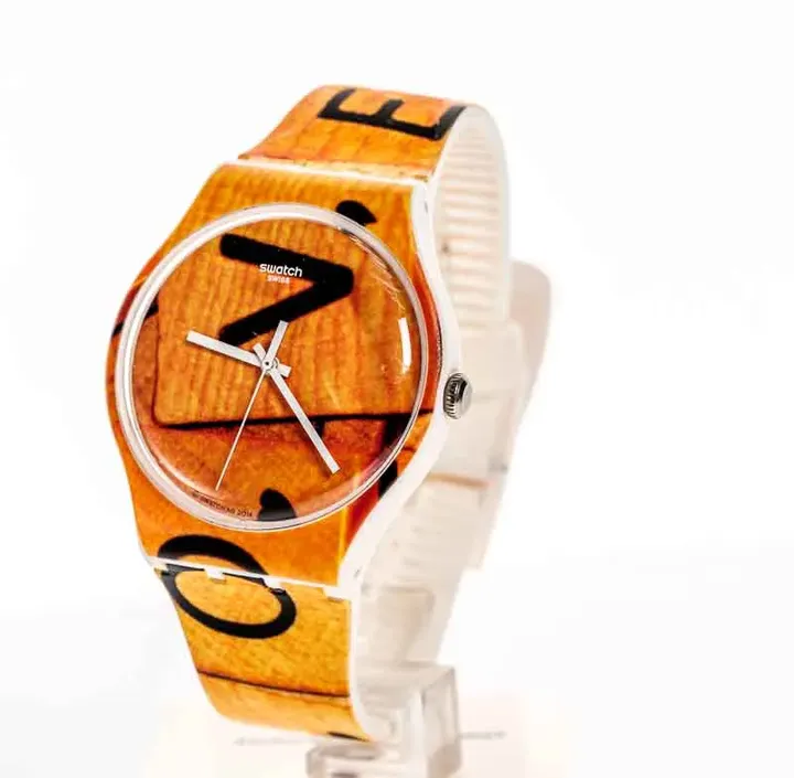 Swatch Armbanduhr New Gent SUOW116 LOVE GAME - Bild 2