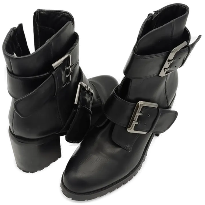 Buffalo Damen Stiefeletten Boots schwarz - Gr./39 - Bild 4