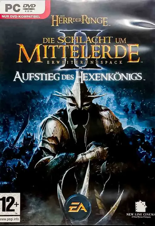 PC Game DVD-ROM Herr der Ringe Schlacht um Mittelerde 2 Aufstieg des Hexenkönigs - Bild 1