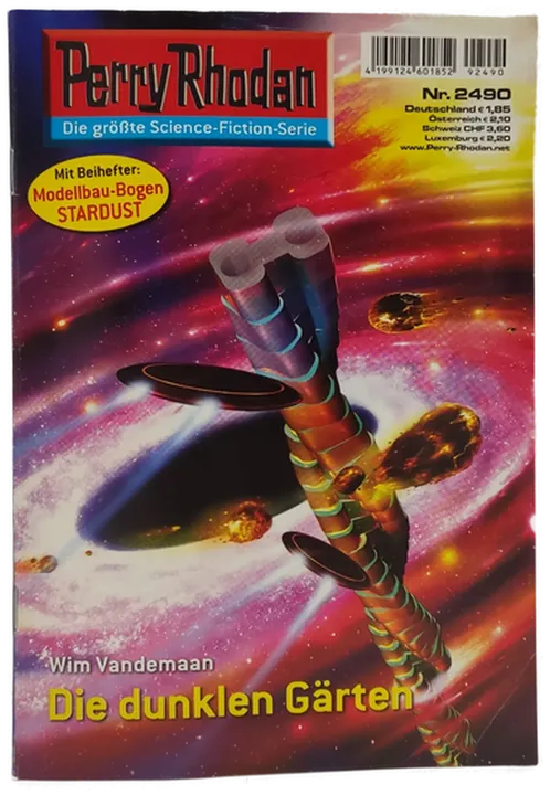 Romanheft Perry Rhodan Die dunklen Gärten Erstauflage Nr. 2490 - Bild 2