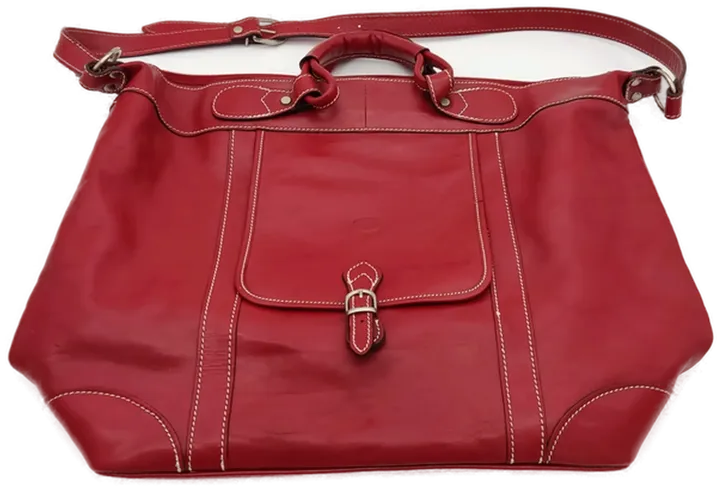 Roberto Firenze Damen Handtasche rot - Bild 4