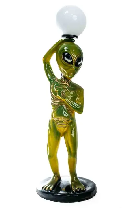 Stehlampe Alien ca. 92cm Kunstharz  - Bild 2