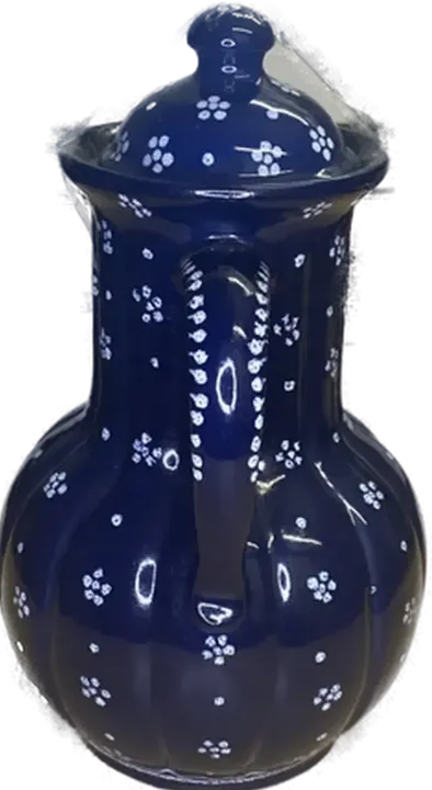 Gmundner Keramik - Kanne - Dirndl Blau  - Bild 1