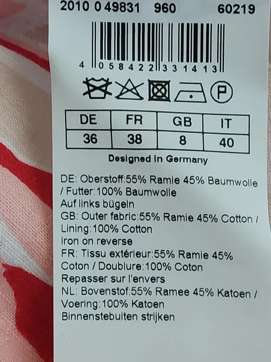 Hallhuber Damen Sommerkleid mehrfarbig Gr. 36 - Bild 5