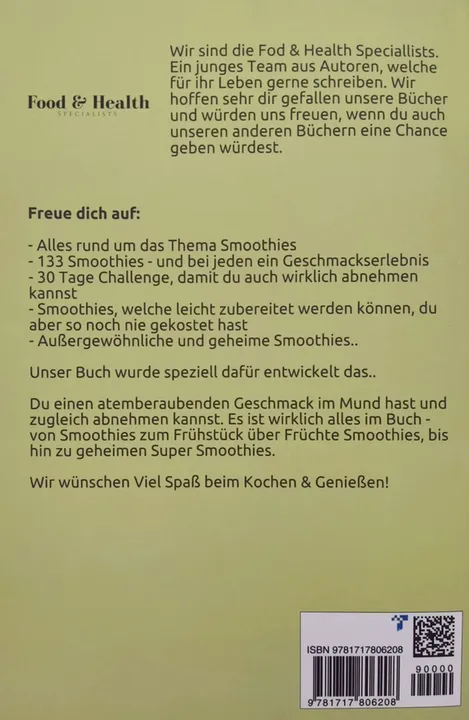 Smoothies Zum Abnehmen - Food & Health Specialists - Bild 2