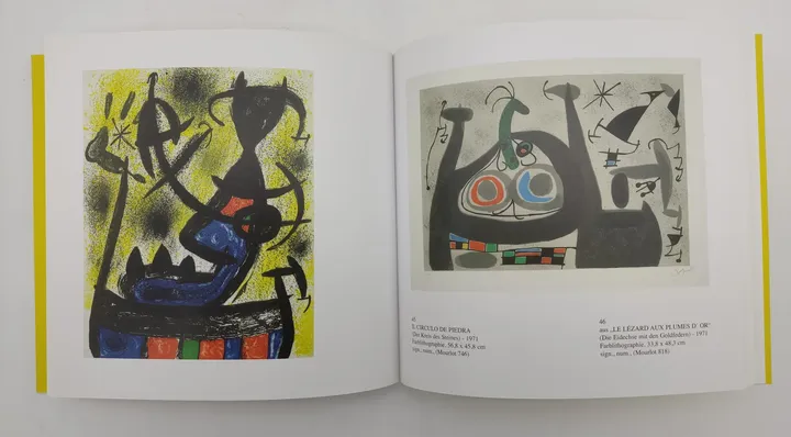 Joan Miro. Sonne, Mond und Sterne. Lithographien und Radierungen - Galerie Welz - Bild 3