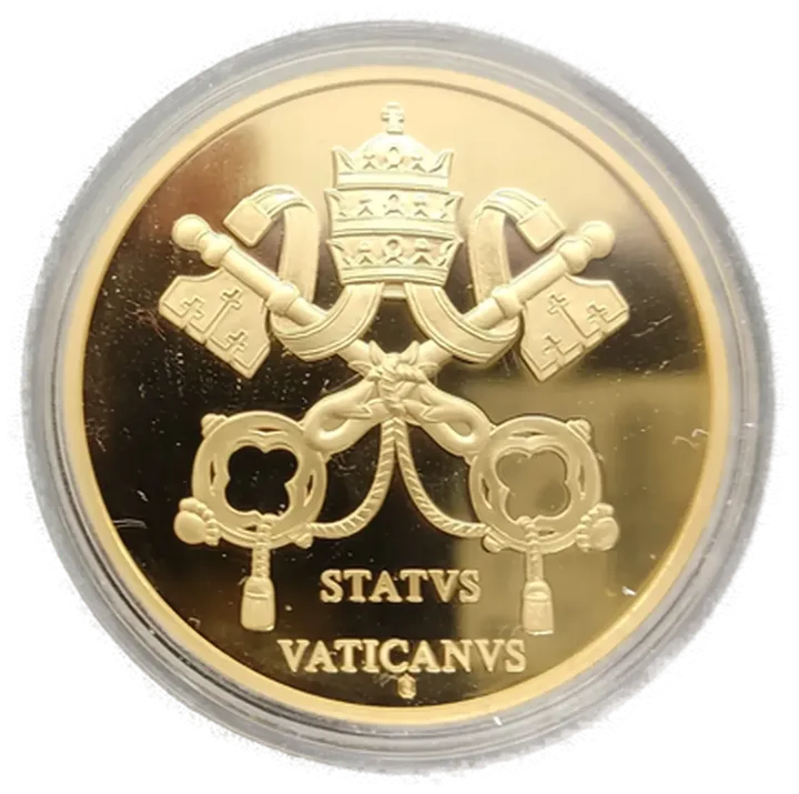 Sammlermünze / Medaille Papst Franciscus 