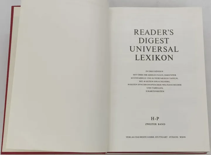 Buch Readers Digest Universal-Lexikon Band 1 bis 3 - Bild 6