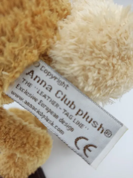 Anna Club Plus Mr. Luca Plüschhase mit dunklem Fell - Bild 4