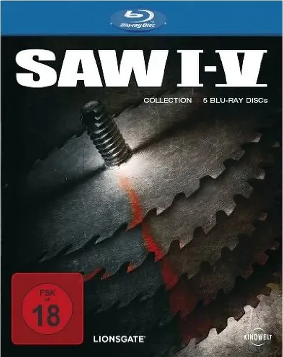 Blu-ray 5 Disc's SAW I-V Collection - Bild 1