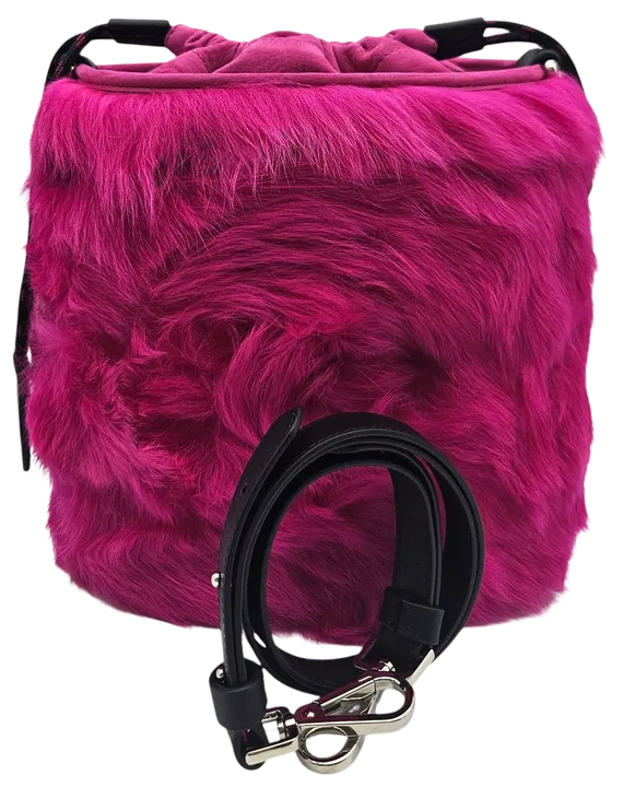 Max V. Kœnig Damen Handtasche, pink - plüsch - klein - Bild 2