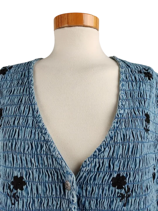 Lontrum Blues Damen Weste, blau - Gr. XL - Bild 4