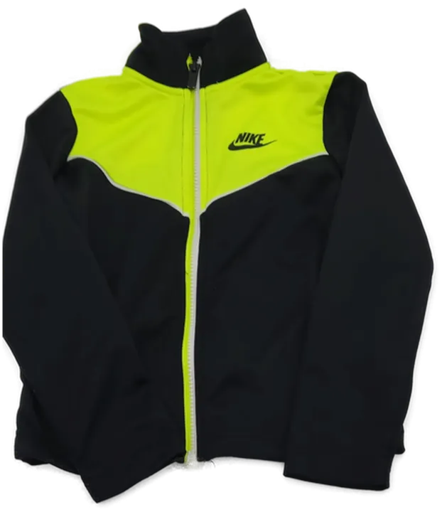 Nike Kinder Trainingsjacke schwarz/gelb Gr. 4-5 Jahre - Bild 1