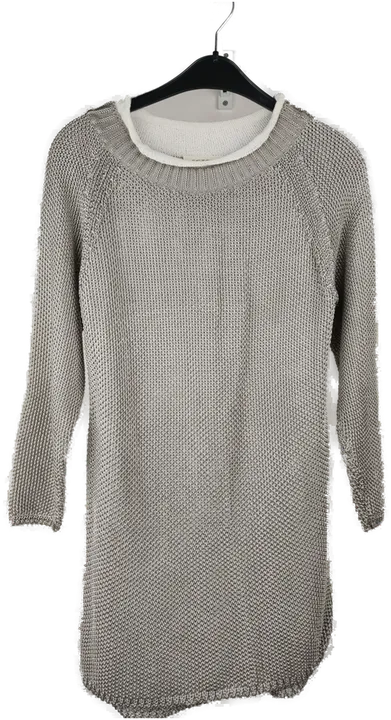 Esteve Damenstrickpullover silber- weiß - 44/XXL - Bild 1