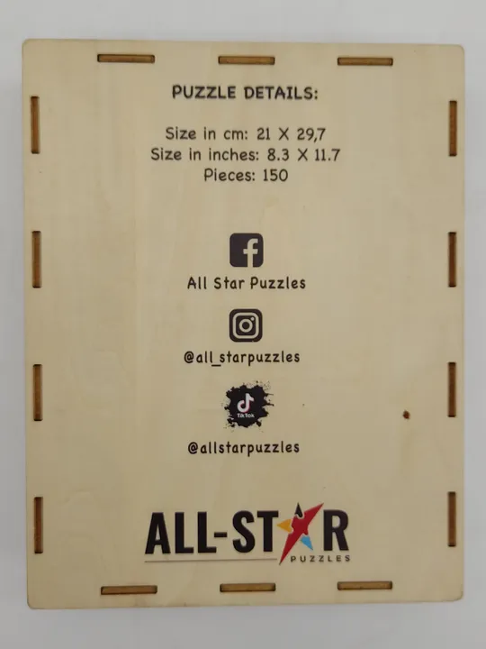 All Star Tom Brady Holz Puzzle  - Bild 3