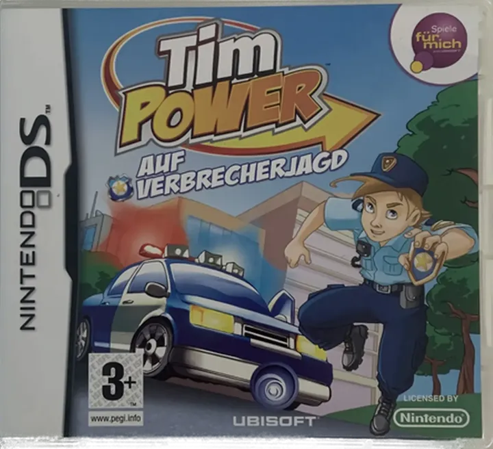 Nintendo DS-Spiel: Tim POWER - Auf Verbrecherjagd - Bild 1