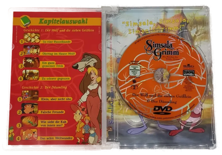 DVD Simsalagrimm Der Wolf und sieben Geißlein und Der Däumling - Bild 2