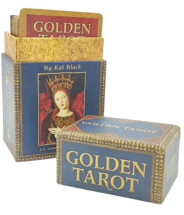 Golden Tarot - by Kat Black . U.S. Games Systems, Inc - Bild 1