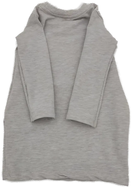 Pop Fashion KInder Sweater Kleid Grau Gr. 104 - Bild 4