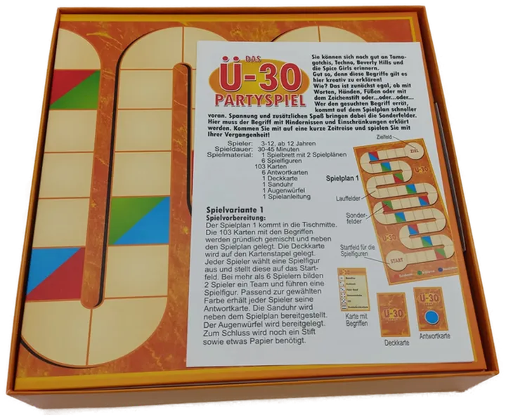 Ü-30 Party Challenge: Das ultimative Gesellschaftsspiel von Peter Schurzmann, Original verpackte Karten  - Bild 2