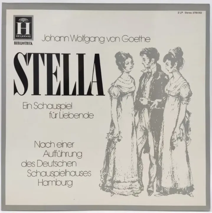 Vinyl LP - Johann Wolfgang von Goethe - STELLA, 2-LP's  - Bild 2