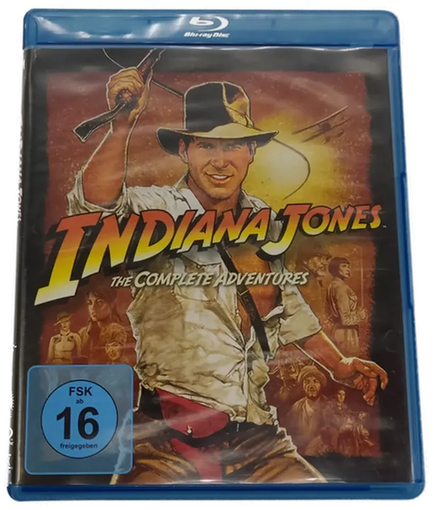 Blu-ray  4 Disc's Indiana Jones 