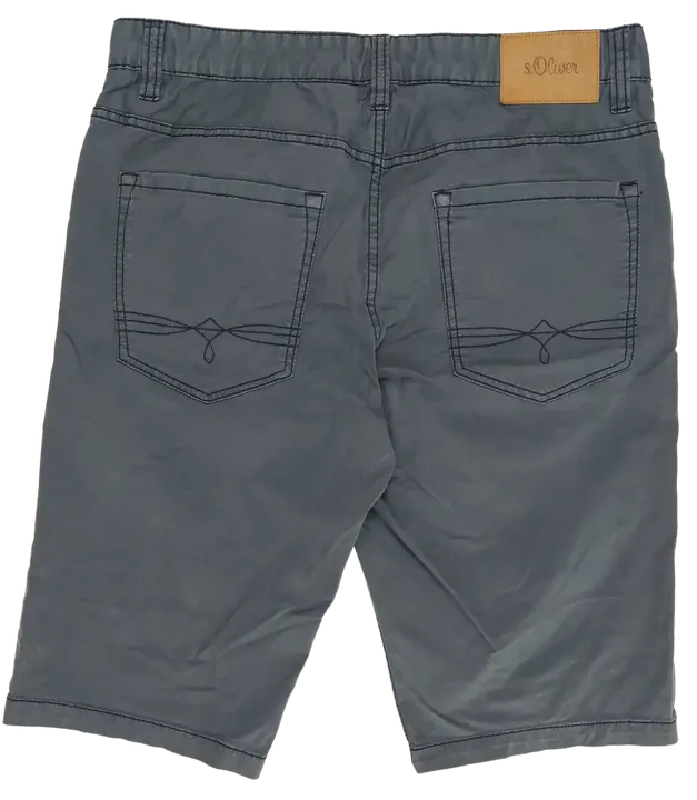 s.Oliver Herren Bermuda-Shorts grau - Gr. 32 - Bild 2