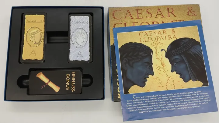 Kosmos Caesar & Cleopatra - Duell der Herrscher: Kartenspiel für 2 Spieler - Bild 4