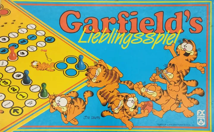 Garfield's Lieblingsspiel - Gesellschaftsspiel, F. X. Schmid  - Bild 1