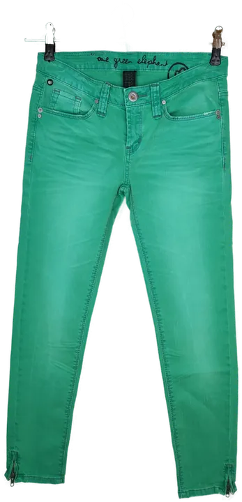 One Green Elephant Damen Jeans grün - S/36 - Bild 4