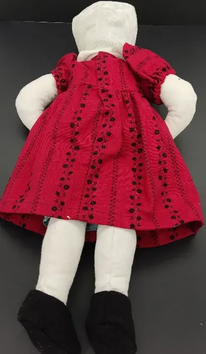Stoff-Puppe mit Gummikopf Länge ca. 47cm - Bild 3