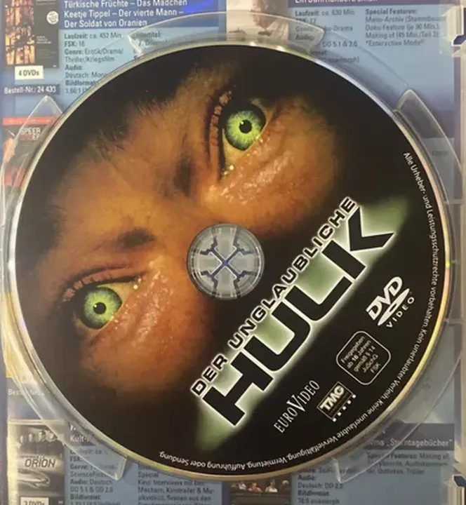 Der unglaubliche Hulk - Actionfilm - DVD - Bild 3