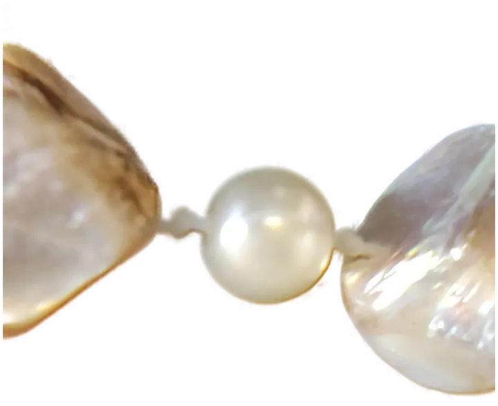 handgeknüpfte Muschel-Perlenkette  - Bild 8