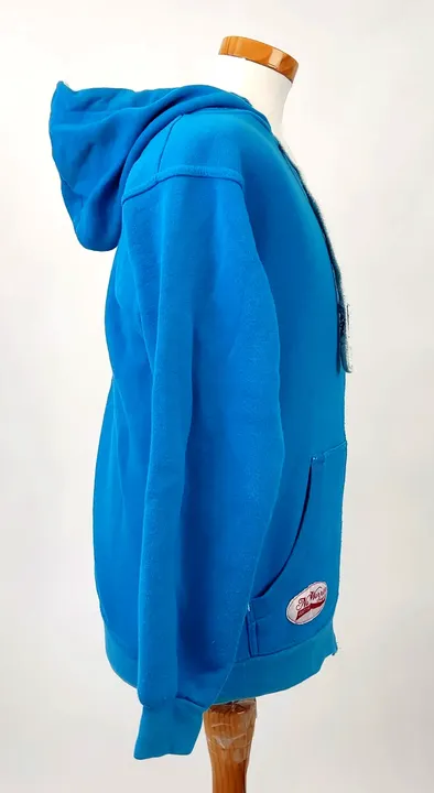 No Worries Surf Co Herren Hoodie hellblau - Gr.S - Bild 2