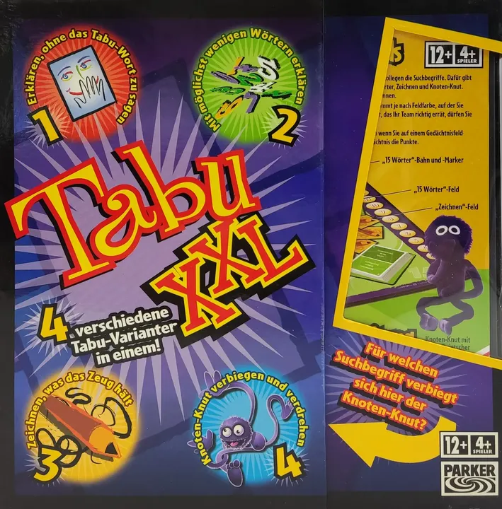 Tabu XXL - Gesellschaftsspiel - Parker - Bild 1