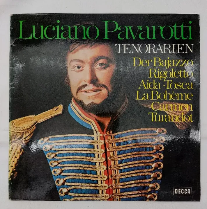 Langspielplatte - Luciano Pavarotti - Tenorarien - Bild 2