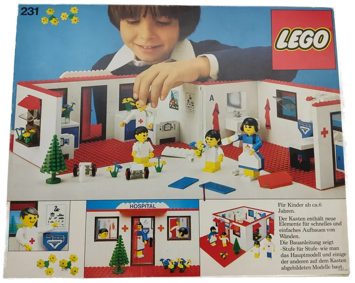 LEGO 231 Hospital 1978 - Bild 1