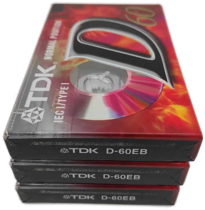 TDK  D60 Kassette  Set (3 Stück) - Bild 2