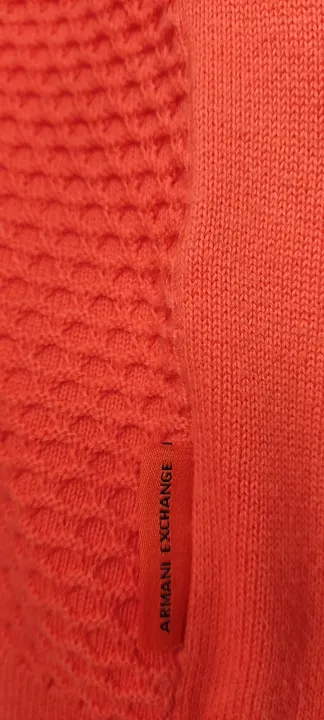 Armani Herren Pullover orange Gr. S - Bild 3