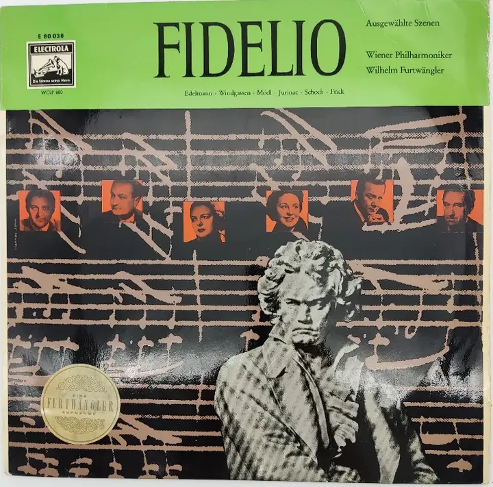 Schallplatte - Ludwig van Beethoven - Fidelio  - Bild 1