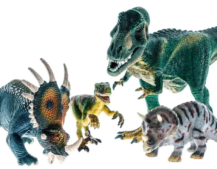 Schleich Dinosaurier Figuren Konvolut 4 Stück - Bild 1