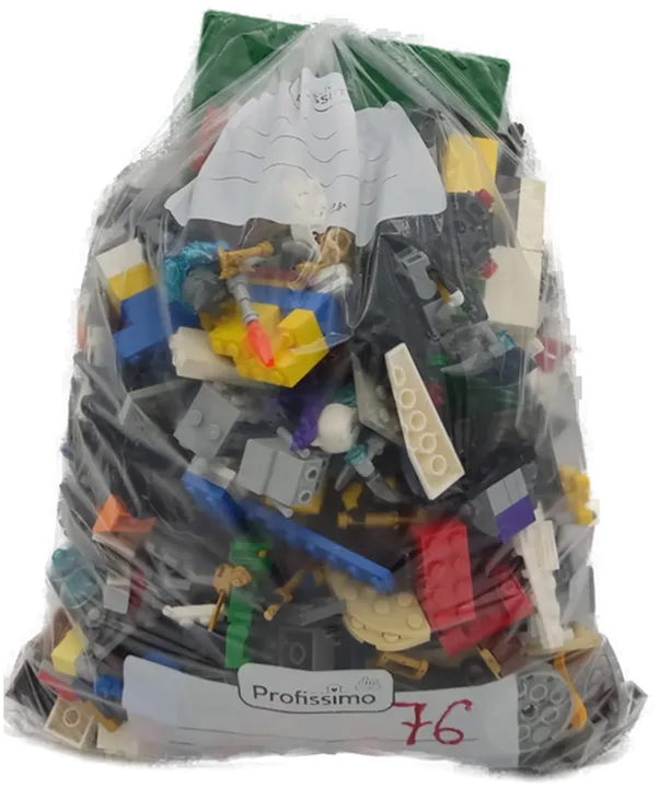 1 Kilo Legosteine gemischt - Bild 1