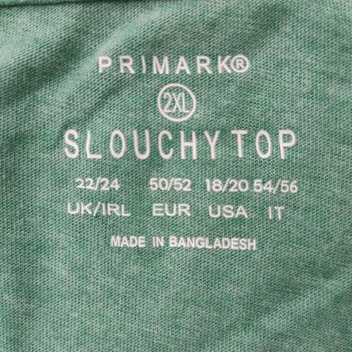 PRIMARK Damen Langarm-Shirt grün - Gr. XXL - Bild 4