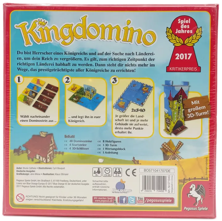 Kingdomino - Gesellschaftsspiel, Pegasus  - Bild 2
