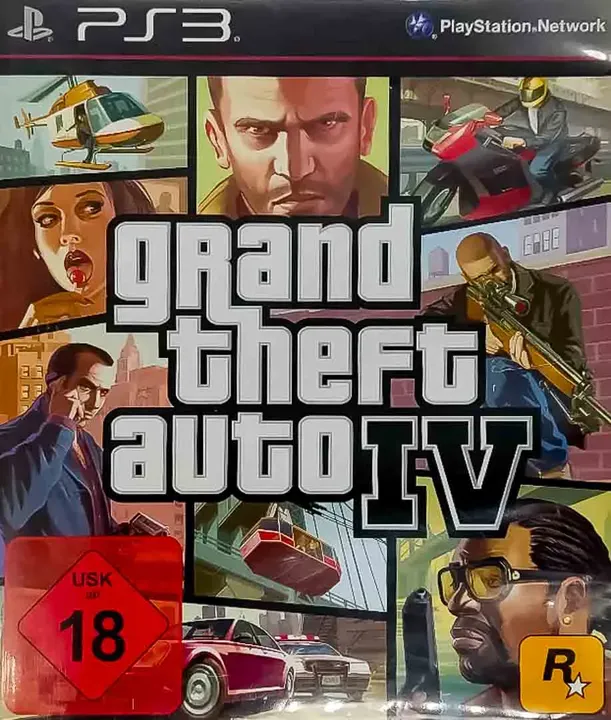 Playstation Sony PS3 Spiel Grand theft Auto IV - Bild 1