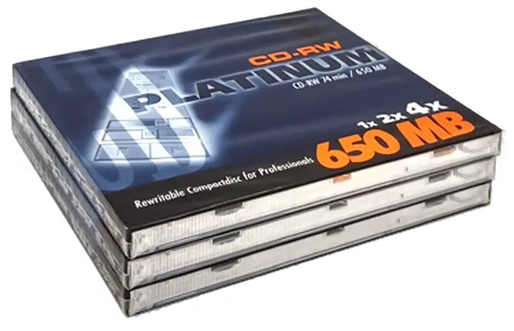 Platnium CD-RW 650 MB - Bild 3