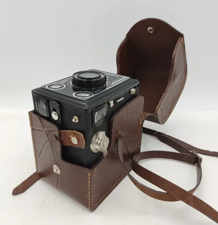 Agfa Synchro Box Kamera inkl. Tasche - Bild 3